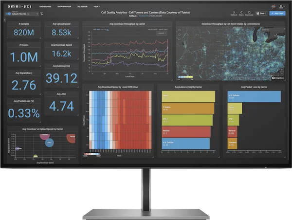 HP Monitor Z27q G3 27" IPS 2560 x 1440 /5ms/ DP/ DP-out/ HDMI 2.0/ USB-A 3.2 Gen1 х4/ USB-B x1/3 Year