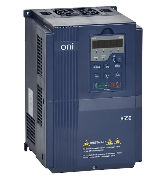 Преобразователь частоты A650 380В 3Ф 18,5кВт 37А M ONI A650-33E18TM