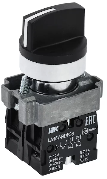 Переключатель IEK LA167-BDF33 на 3 2з BSW20-BDF33-4-24-67-3-K02
