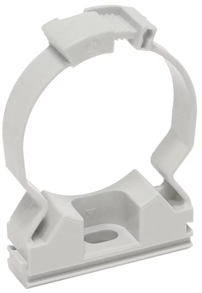 ELASTA Хомутный держатель CFC20 серый IEK CTA10MP-CFC20-K41-100