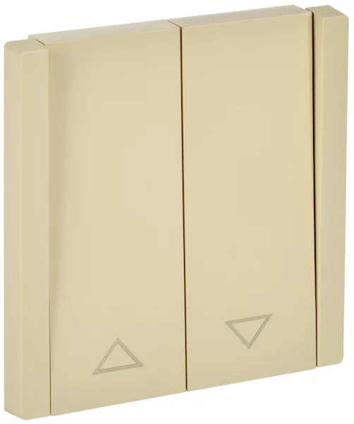 FORTE&amp;PIANO Выключатель жалюзи 10А FP411 ваниль IEK FP-V15-0-10-1-K10