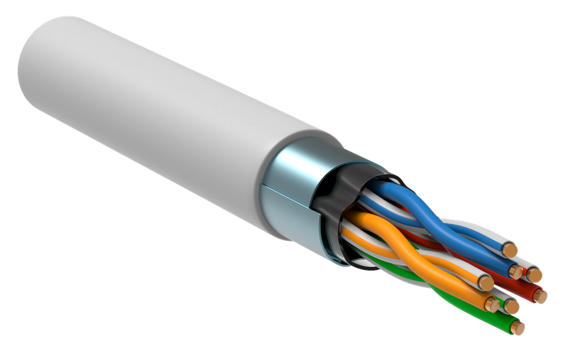 Витая пара F/UTP кат.5E 4х2х24AWG solid PVCLS нг(А)-LSLTx ITK LC1-C5E04-328