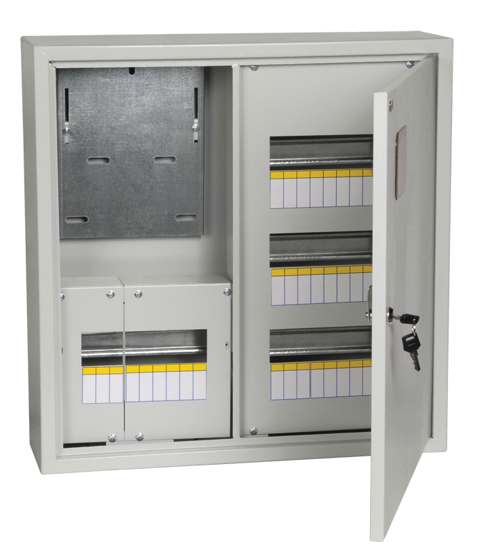 TITAN Корпус металлический ЩУРн-3/36 (560х550х165мм) IP31 IEK MKM32-N-36-31-ZO
