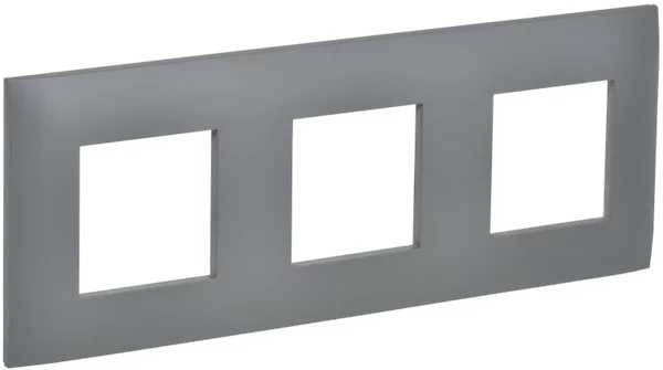 Рамка 3-местная IEK SKANDY SK-F03Gr SK-M32-K03