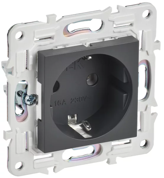 Розетка IEK SKANDY 16А SK-R05T SK-R11-16-K48
