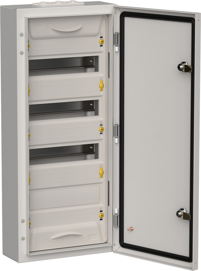 Корпус металлический IEK TITAN 5 ЩРн-48 1х48 IP54 TI5-50-N-048-54-7035 