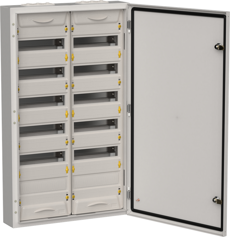 Корпус металлический IEK TITAN 5 ЩРн-144 2х72 IP54 TI5-50-N-2X072-54-7035 