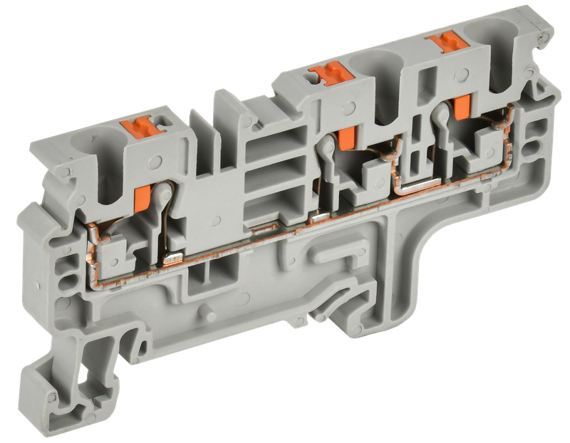 Колодка клеммная IEK CP-MC 3 4мм2 YCT22-00-3-K03-004