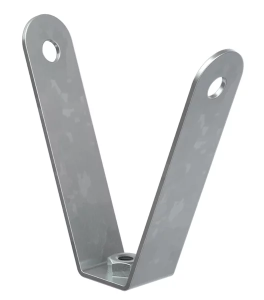 Крепление к профнастилу V-образное М8 IEK CLP1M-VP-08-R