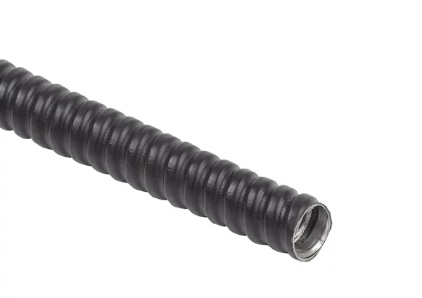 Металлорукав Р3-ЦПнг-10 с протяжкой черный (20м) IEK ELASTA CMP10-10-020