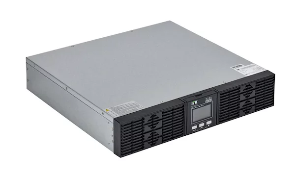 ИБП однофазный онлайн 1кВА/1кВт 2U LCD дисплей 24VDC 6xC13 c АКБ 2х9AH USB EPO RS232 SNMP слот Rack/Tower ITK ELECTRA OR EOR-0001KVA-1-002
