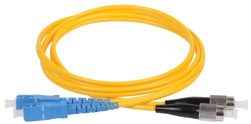Патч-корд ITK SM 9/125 OS2 SC/UPC-FC/UPC Duplex FPC09-SCU-FCU-C2L-3M