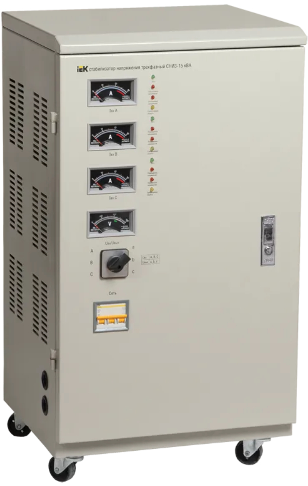 Стабилизатор напряжения IEK СНИ3 IVS10-3-15000