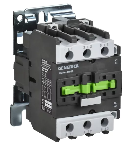 Контактор КМИе-34012 40А 36В/АС3 1NO 1NC GENERICA KKME31-040-036-11