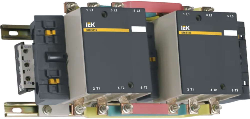 Контактор реверс IEK КТИ-51853 185А 230В/АС3