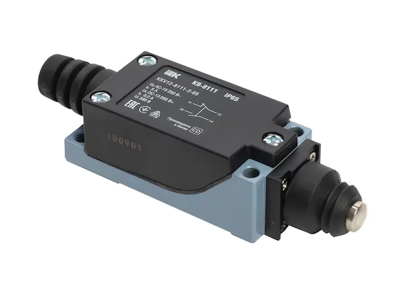 Выкл. конц. КВ-8111 толкатель купольный IP65 IEK KKV12-8111-2-65