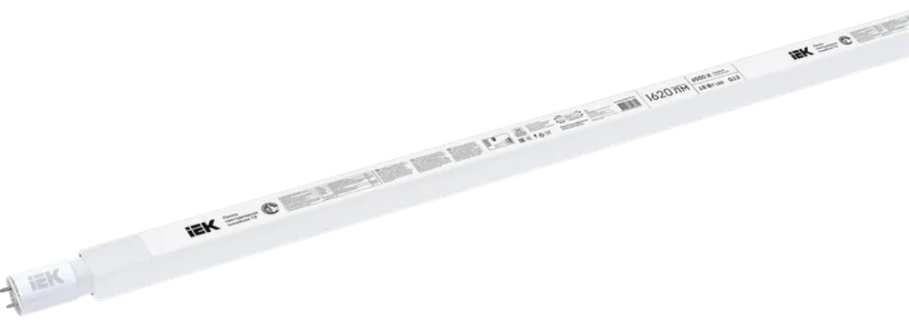 Лампа IEK LED T8 18Вт 230В 6500К 1200мм G13