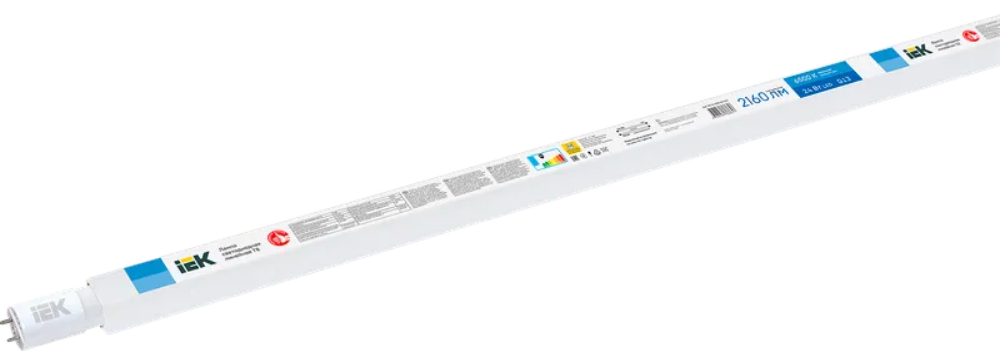 Лампа IEK LED T8 24Вт 230В 6500К 1500мм G13