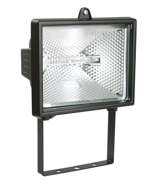 Прожектор галогенный ИО500 IP54 черный IEK LPI01-1-0500-K02