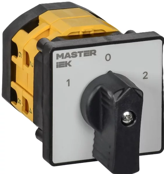 Перекл. кулачк. станд. рук. 16А сх. 53 MASTER IEK MI-CS10-016-053