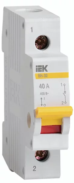 Выключатель нагрузки IEK ВН-32 1Р 40А