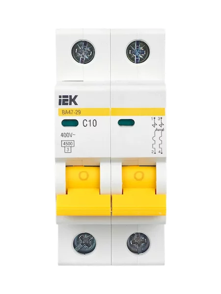 Автоматический выключатель IEK ВА47-29 2P C MVA20-2-010-C