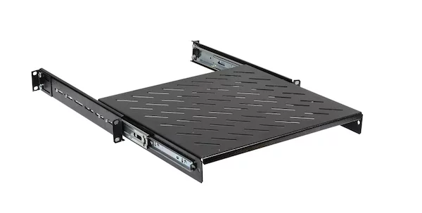 Полка выдвижная L=800мм черная ITK SS05-800PI-R