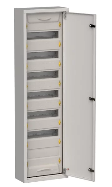 TITAN 5 Корпус мет. ЩРн-84 (1х84) 1085х310х140 IP31 сер IEK TI5-50-N-084-31-7035