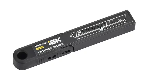 ARMATOOL Сменное лезвие 60 град 9х80мм SK2 набор 10шт IEK TNC72D-NL-09-080