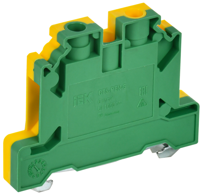 Колодка клеммная IEK CTS-PEN YCT11-00-K52-006