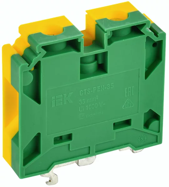 Колодка клеммная IEK CTS-PEN YCT11-02-K52-035