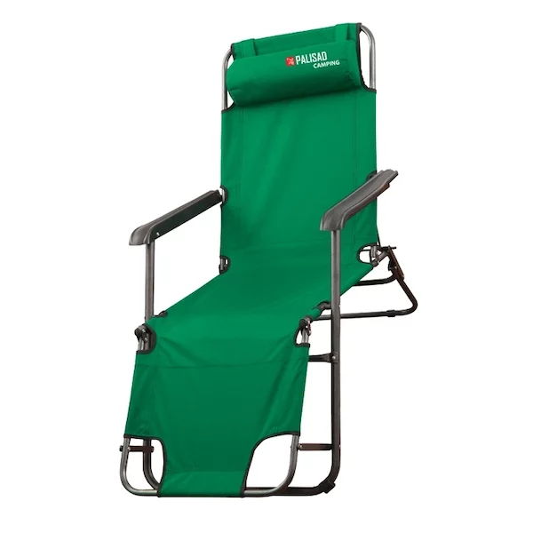 Кресло-шезлонг двухпозиционное 156*60*82cm PALISAD Camping 69587