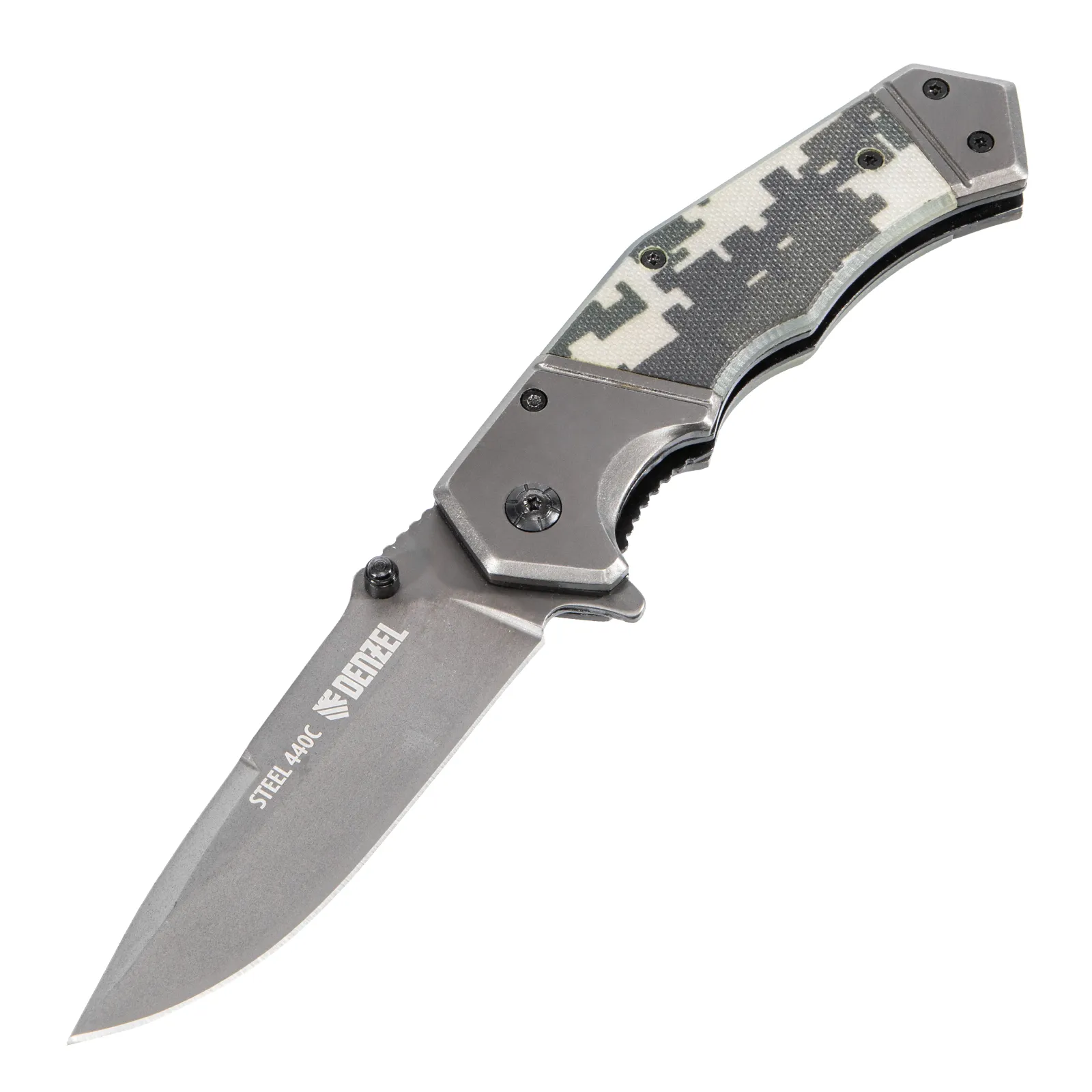 Нож складной Denzel 79209