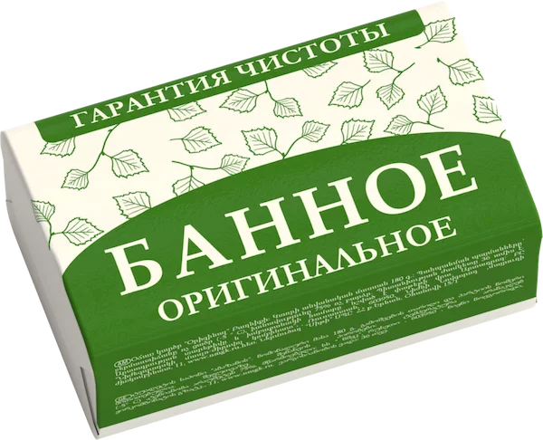 Мыло оригинальное Банное НМЖК Россия 92183