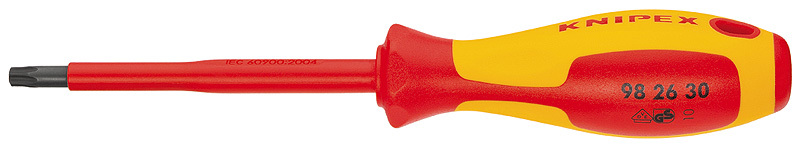 Отвертка для винтов KNIPEX Torx 98 26 20