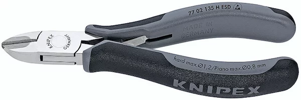 Кусачки боковые KNIPEX 77 02 135 H ESD