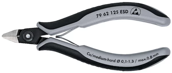 Прецизионные кусачки KNIPEX ESD 79 62 125 ESD