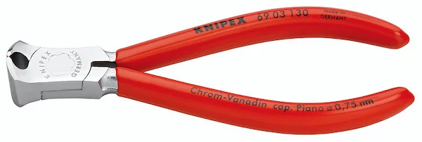 Кусачки торцевые KNIPEX 130 мм 69 03 130