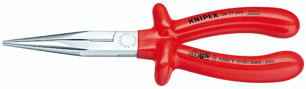 Плоские круглогубцы KNIPEX 200 мм 26 17 200