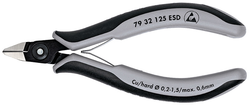 Прецизионные кусачки KNIPEX ESD 79 32 125 ESD