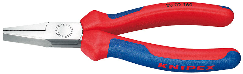 Плоскогубцы с гладкими губками KNIPEX 20 02 140
