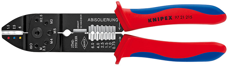 Клещи зажимные KNIPEX 97 21 215 SB