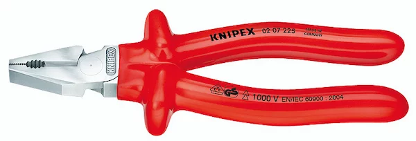 Плоскогубцы комбинированные KNIPEX 02 07 200