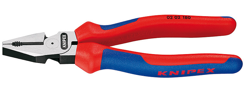 Плоскогубцы комбинированные KNIPEX 02 02 180 SB