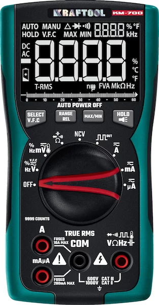 KRAFTOOL KM-700 цифровой мультиметр (59852)