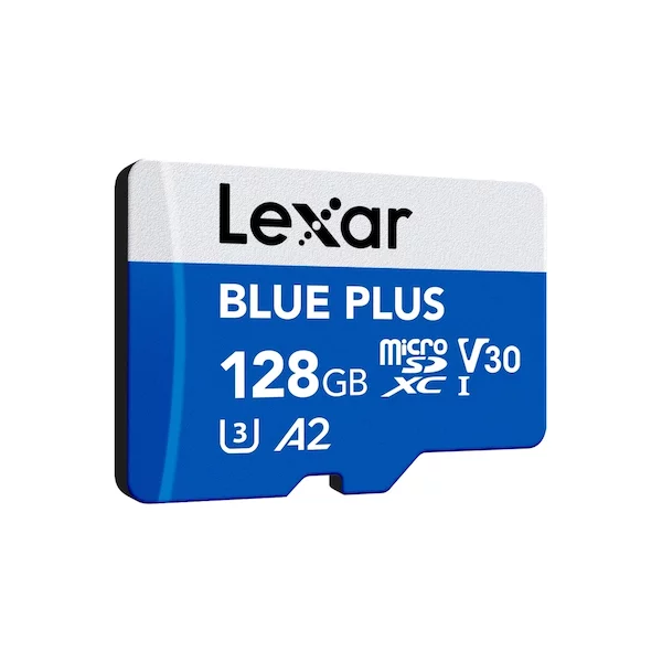 Карта памяти Lexar Blue plus LMSBLPL128G-BNANG 128GB + адаптер
