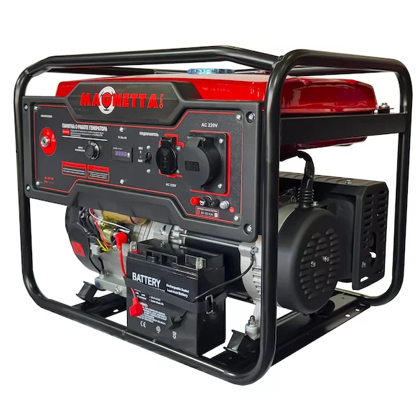 Бензиновый генератор Magnetta GFE-A8000 (БЕЗ ATS)