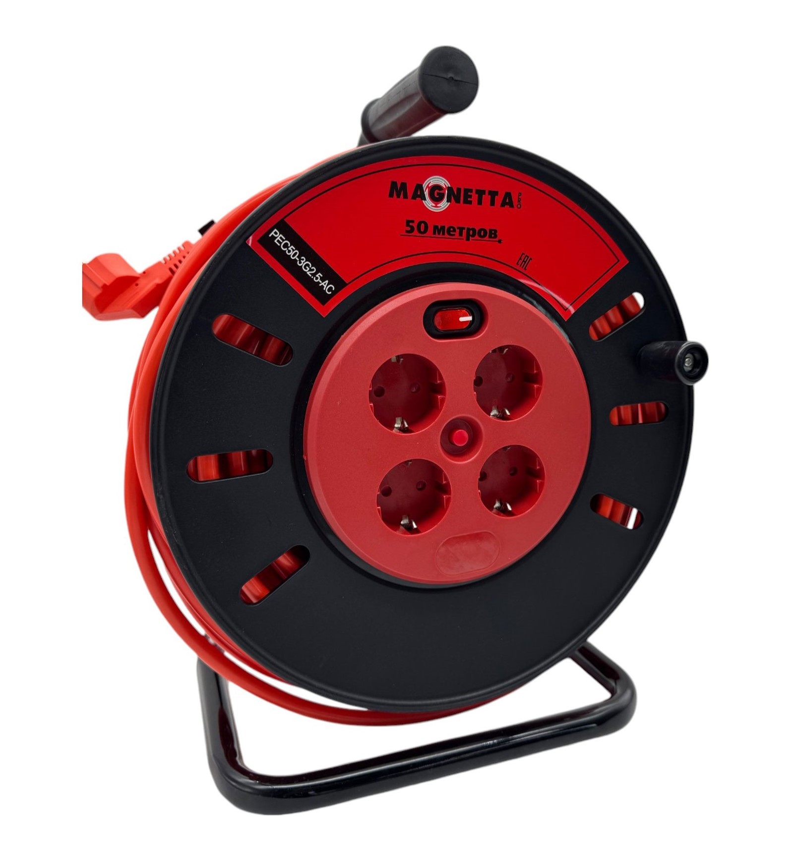 Удлинитель на катушке Magnetta PEC50-3G-2.5-AC