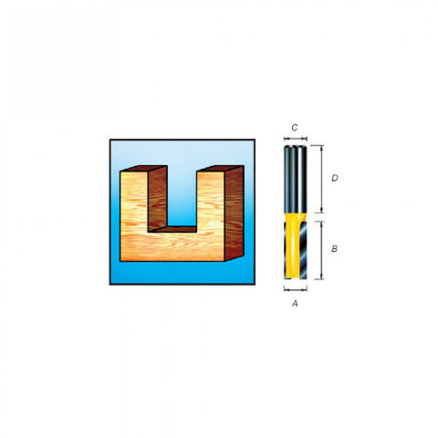 Фреза пазовая Makita D-10132
