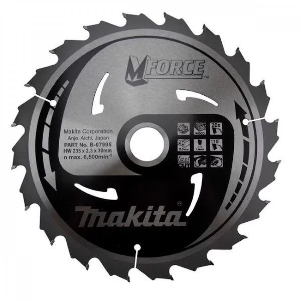 Диск пильный Makita MForce B-07995